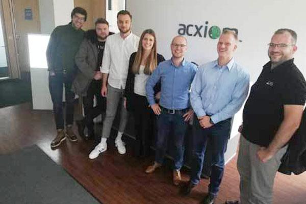 Gruppenbild Exkursion acxiom