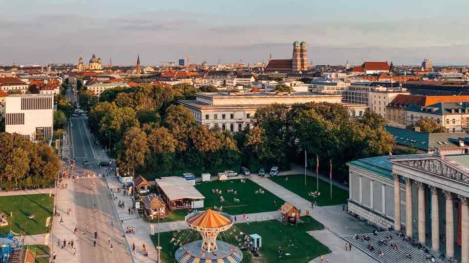 Blick über München