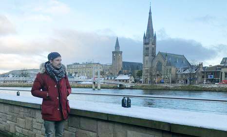 Auslandssemester Michael Angermeir an der Napier University Edinburgh