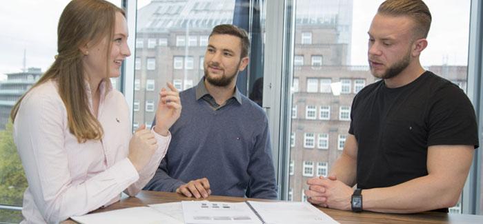 Vollzeit Bachelor ISM Studenten Hamburg