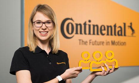 ISM-Absolventin - arbeitet bei Continental